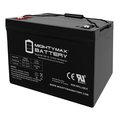 Mighty Max Battery 12V 100Ah SLA Replacement Battery for PowerSonic PS-121000U MAX3960874